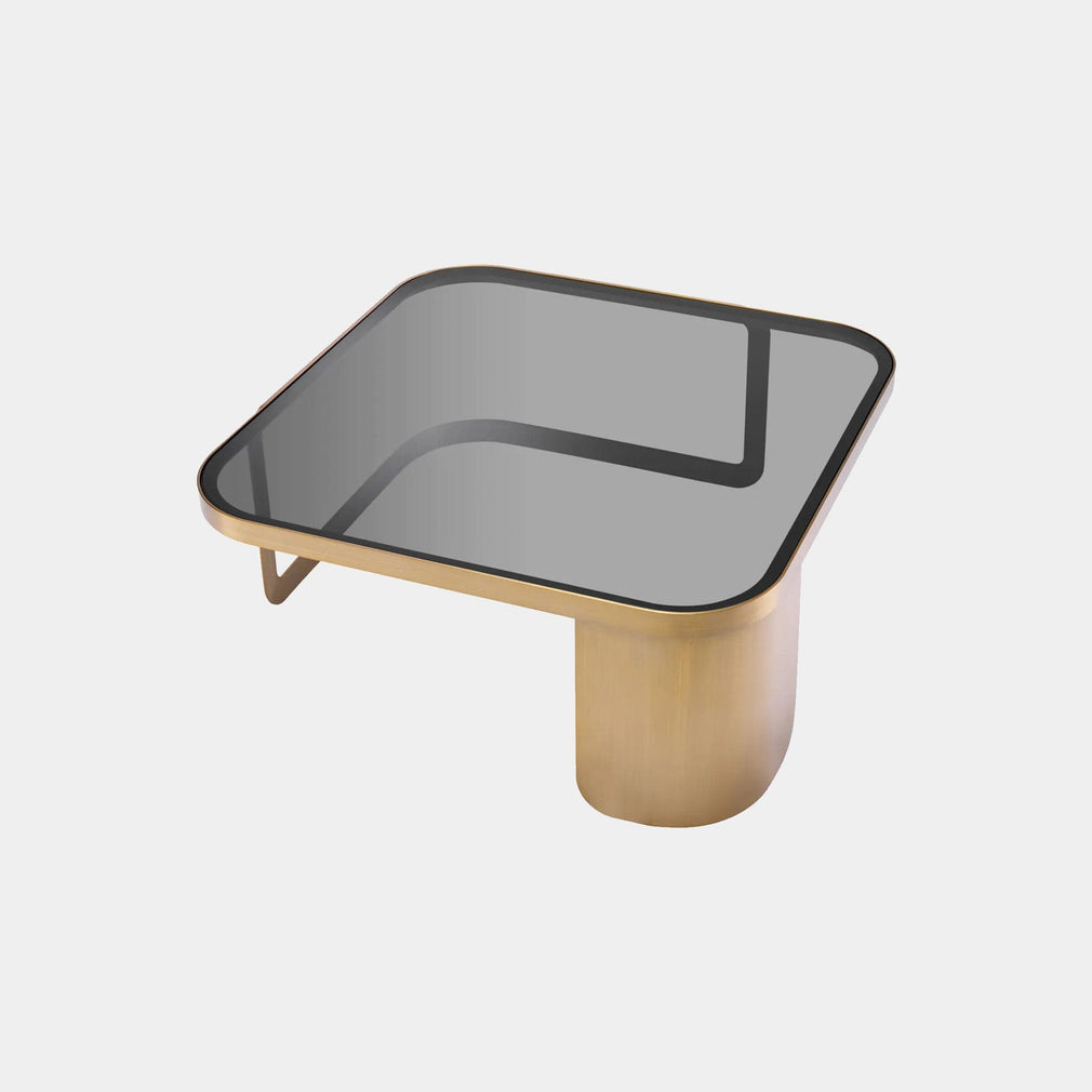 Eichholtz Numa  Coffee Table In Brushed Brass