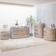 Merida - Bedside Table, Grey