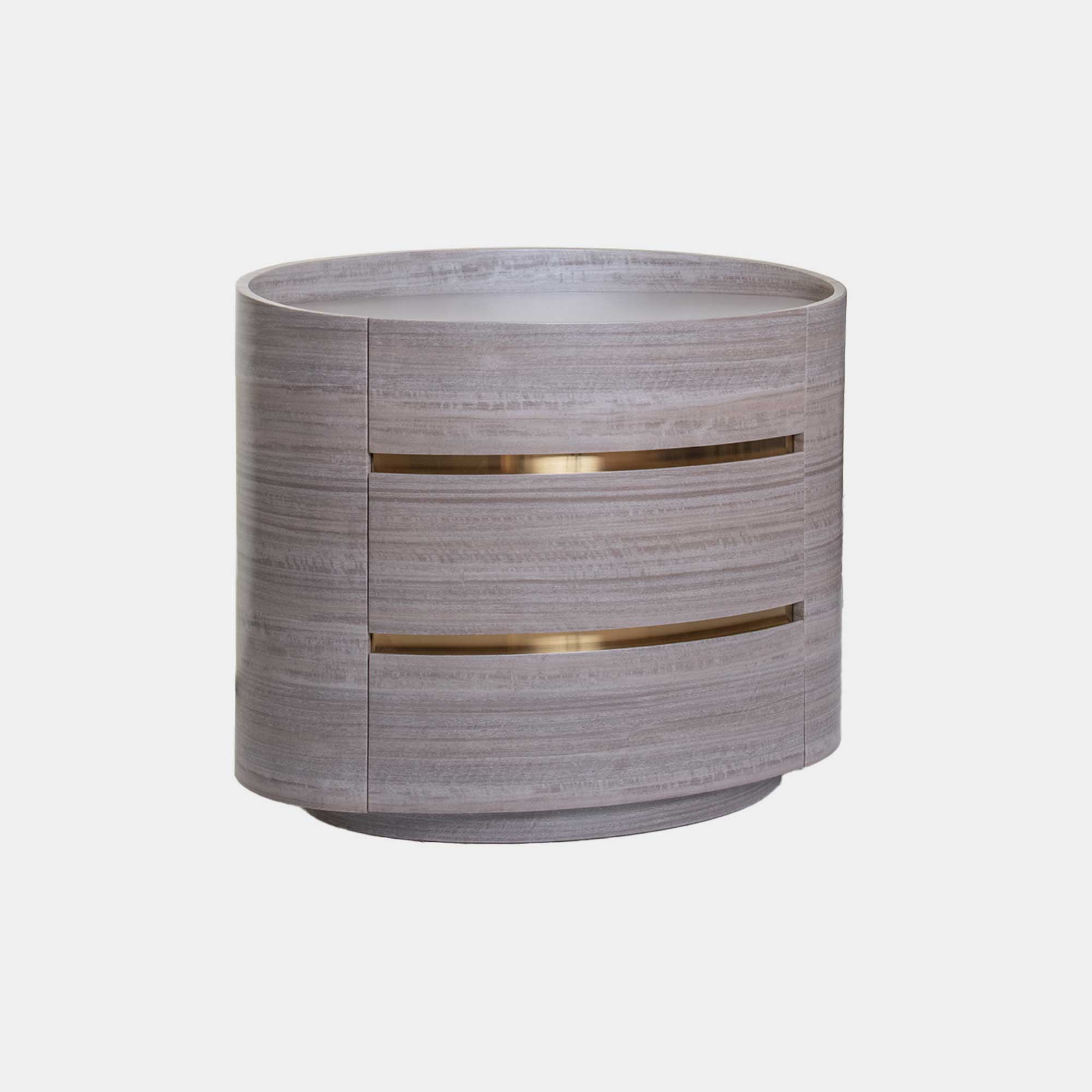Merida - Chest of Drawers, 3 Drawer Grey