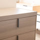 Salvador - 6 Drawer Wide Chest, White Oak Flannel - Item As Pictured