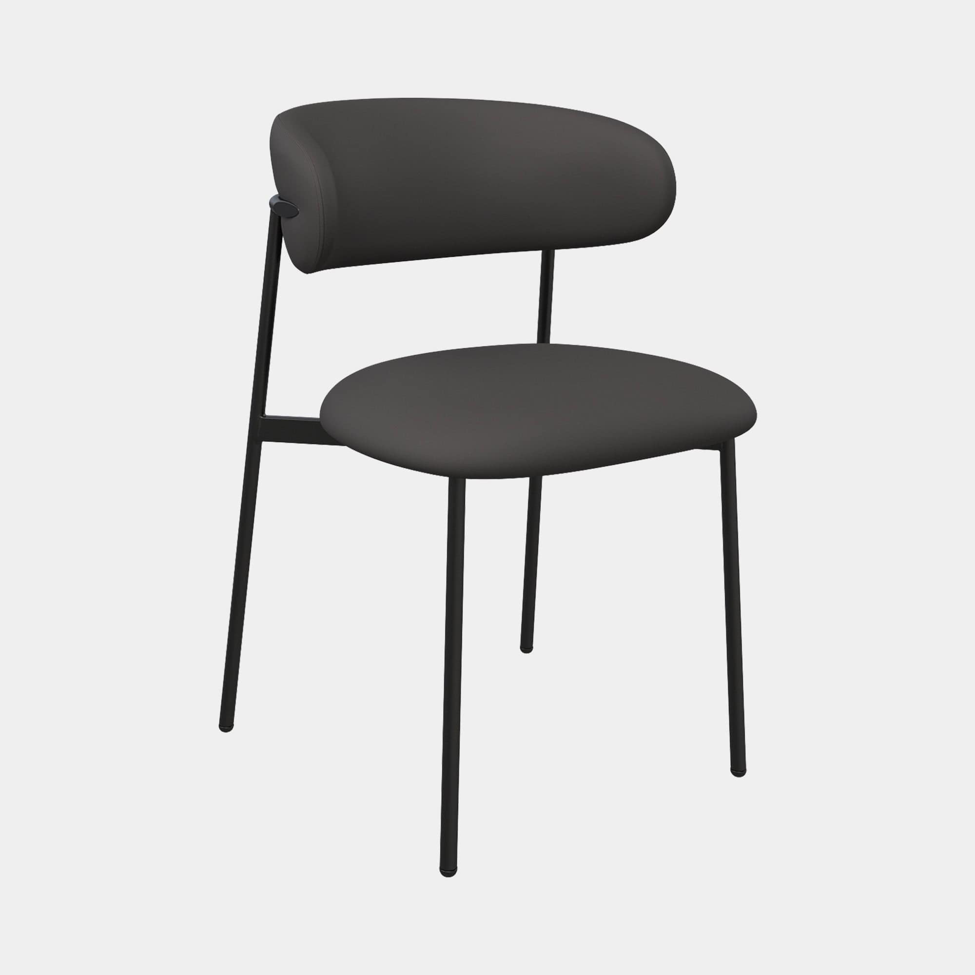 Manhattan - Dining Chair, Dark Grey