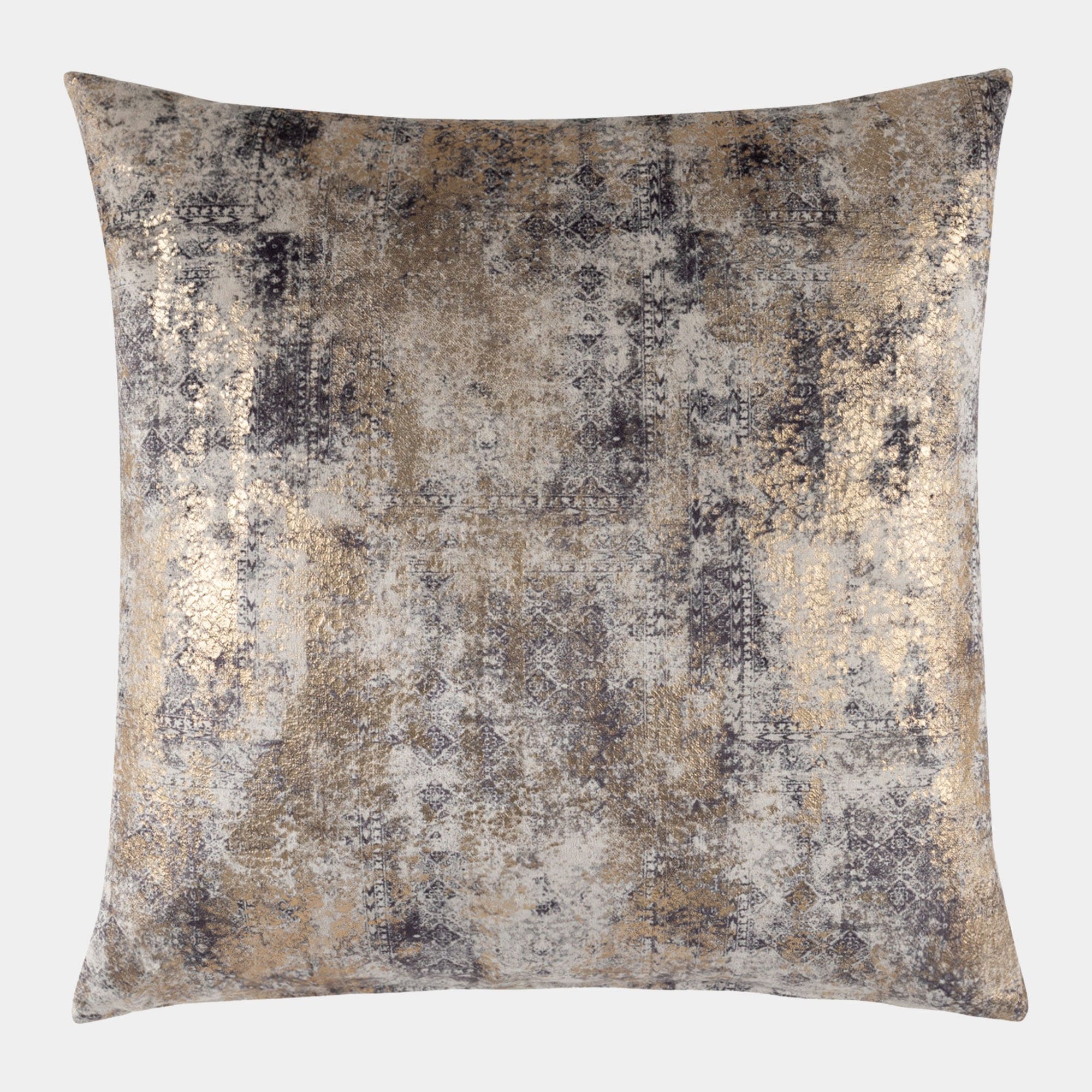 Liora - Charcoal Gold Cushion