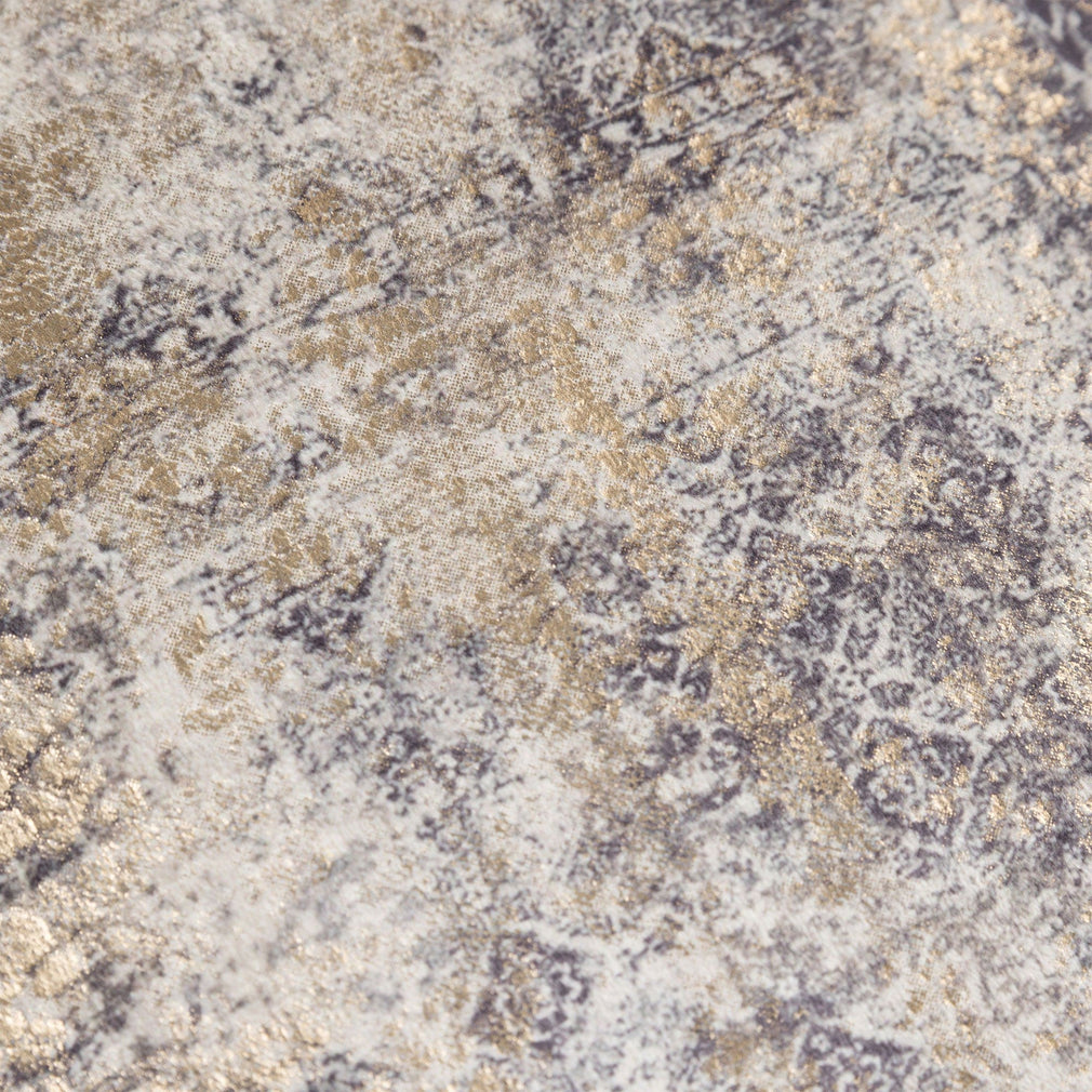 Liora - Charcoal Gold Cushion