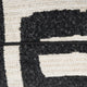 Zephyr - Charcoal Cream Cushion