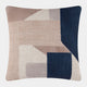 Geo Block - Natural Midnight Cushion