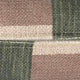 Geo Block - Natural Green Cushion