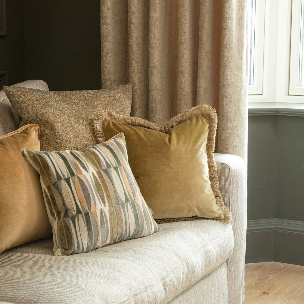 Elodie - Antique Gold Cushion