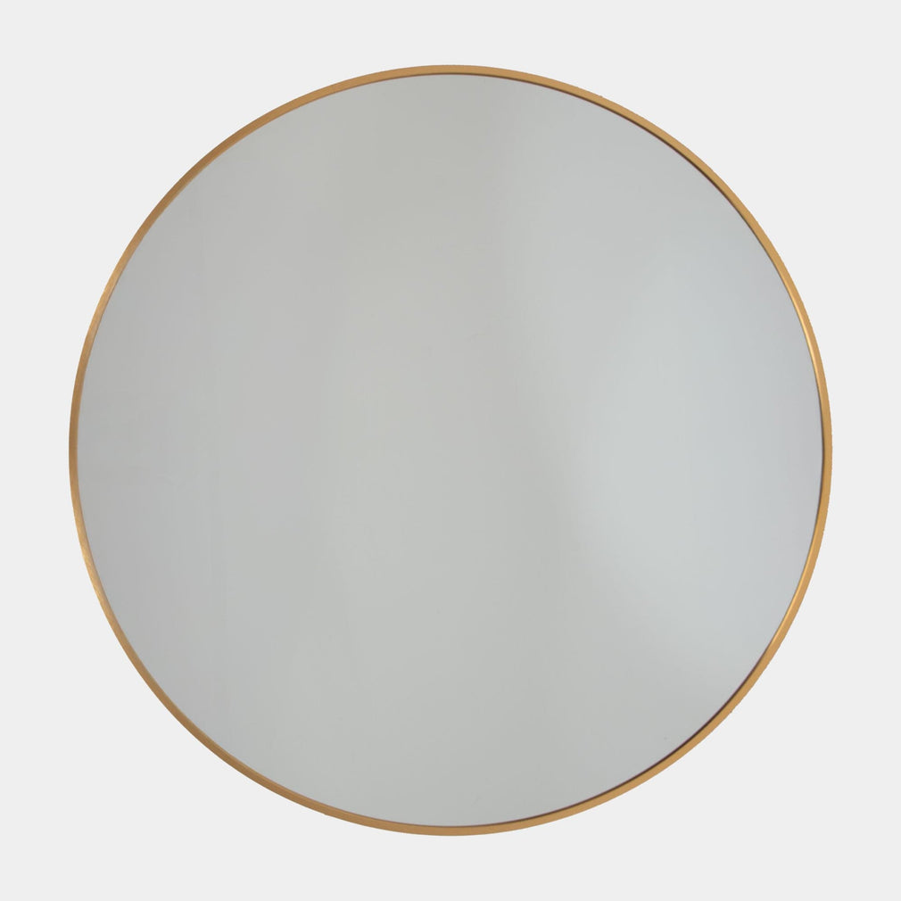 Marum - Round Mirror, Gold
