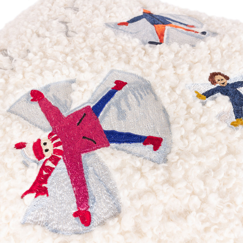 Christmas Together - Angels Cushion, Snow