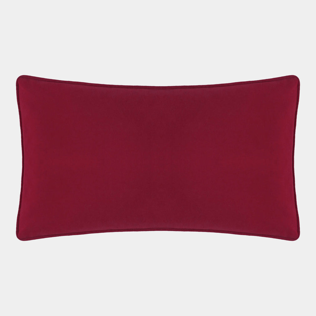 Joy to All - Embroidered Cushion, Snow Berry