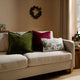 Joy to All Embroidered - Christmas Cushion 30x50cm
