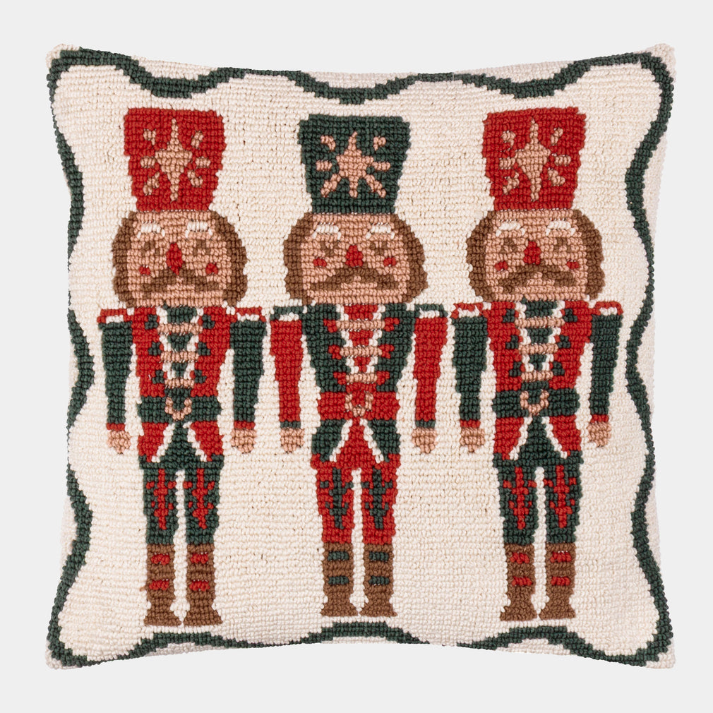 Nutcracker Trio - Tufted Cushion, Multicolour