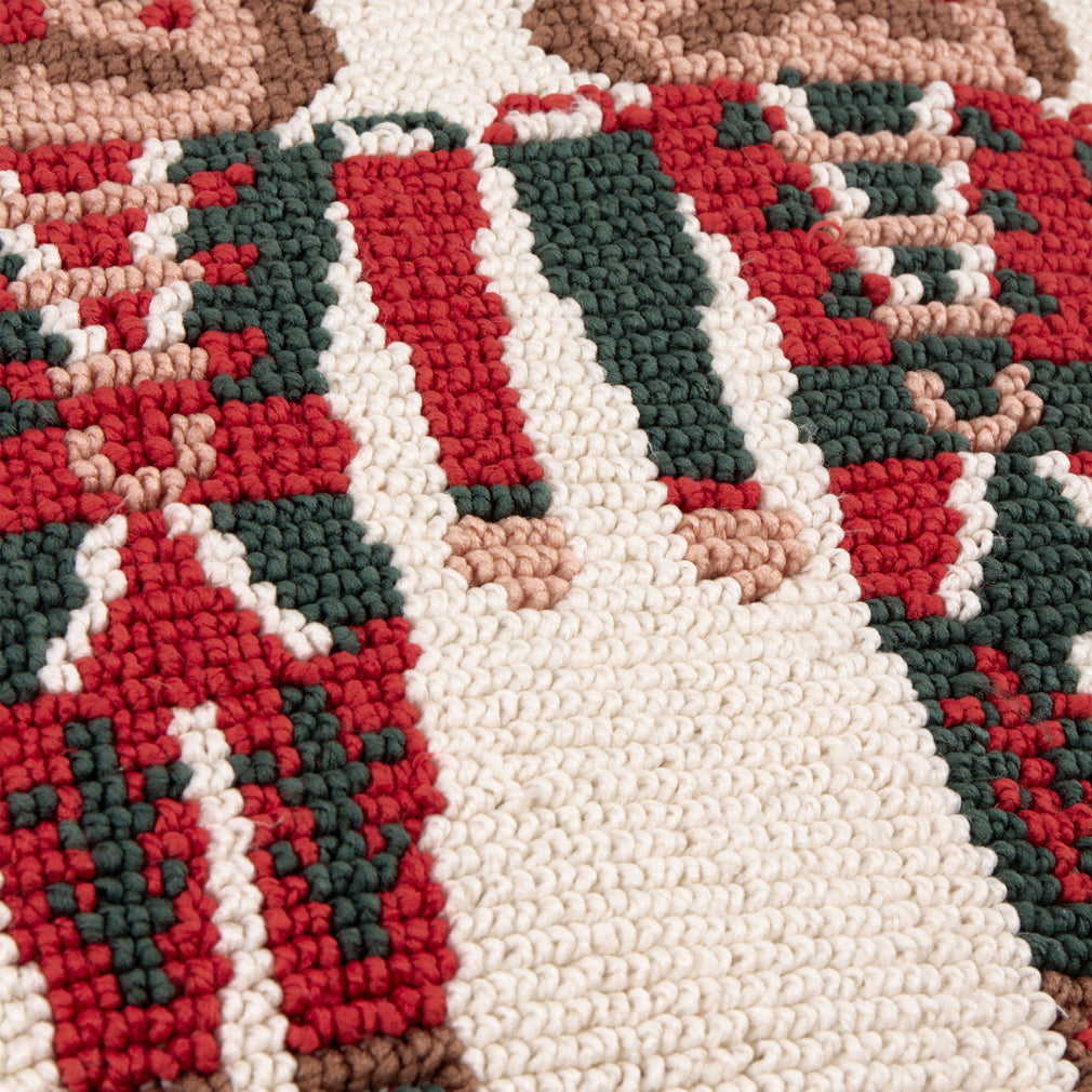 Nutcracker Trio - Tufted Cushion, Multicolour