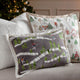 Winter Ski Lodges Embroidered - White Christmas Cushion 50x50cm