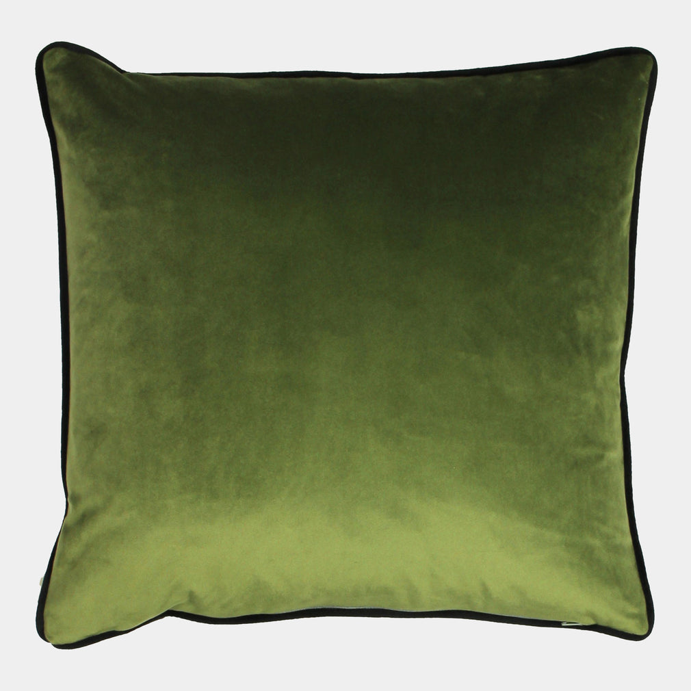 Midnight Garden - Bee Cushion, Black