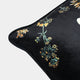 Midnight Garden - Bee Cushion, Black