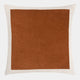Auden Linen - Velvet Cushion, Pecan