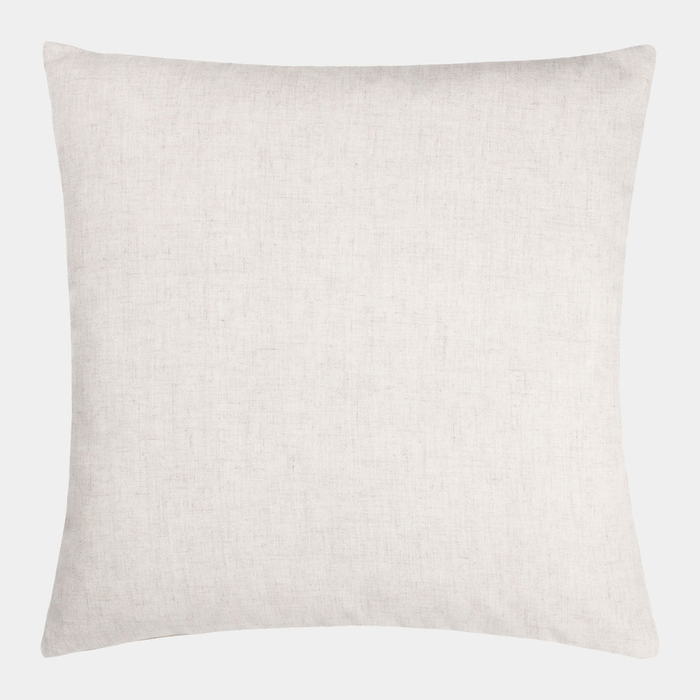 Auden Linen - Velvet Cushion, Pecan