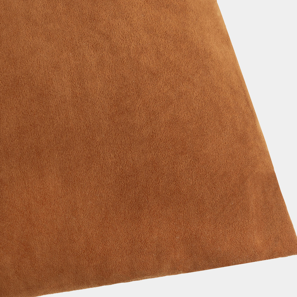 Darland - Velvet Cushion, Pecan