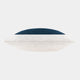 Auden Linen - Velvet Cushion, Indigo