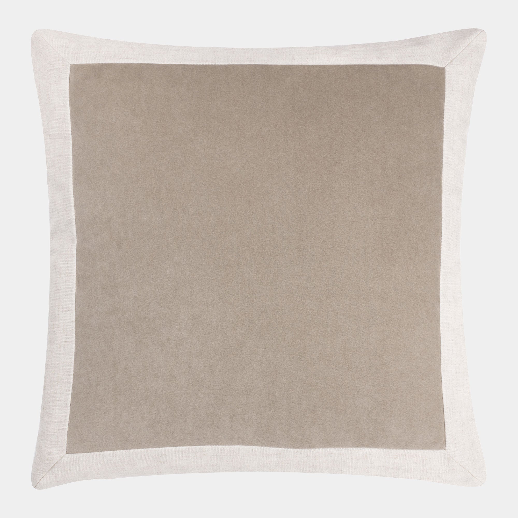Auden Linen - Velvet Cushion, Dove