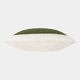 Auden Linen - Velvet Cushion, Olive Oil