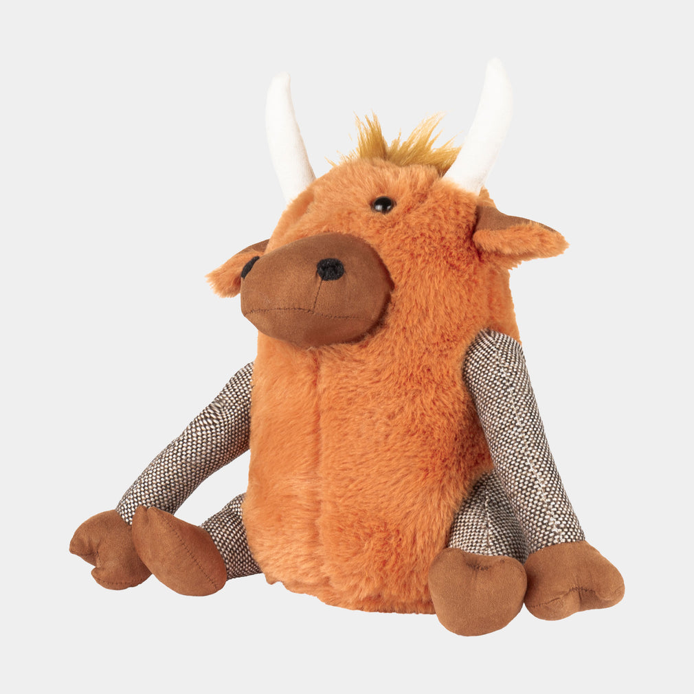 Angus Highland Cow - Door Stop, Ginger