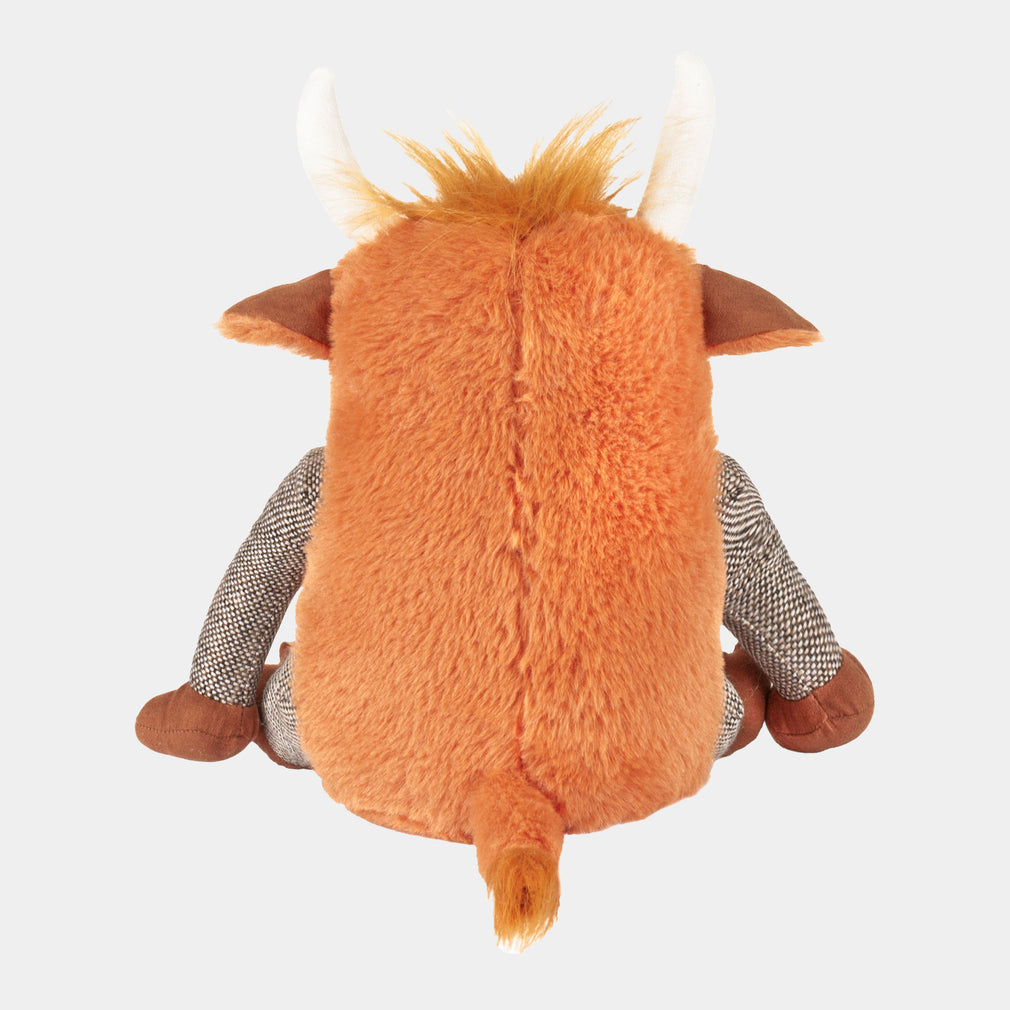 Angus Highland Cow - Door Stop, Ginger