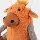 Angus Highland Cow - Door Stop, Ginger