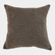 Boucle - Circles Cushion, Natural Brown, 45x45cm