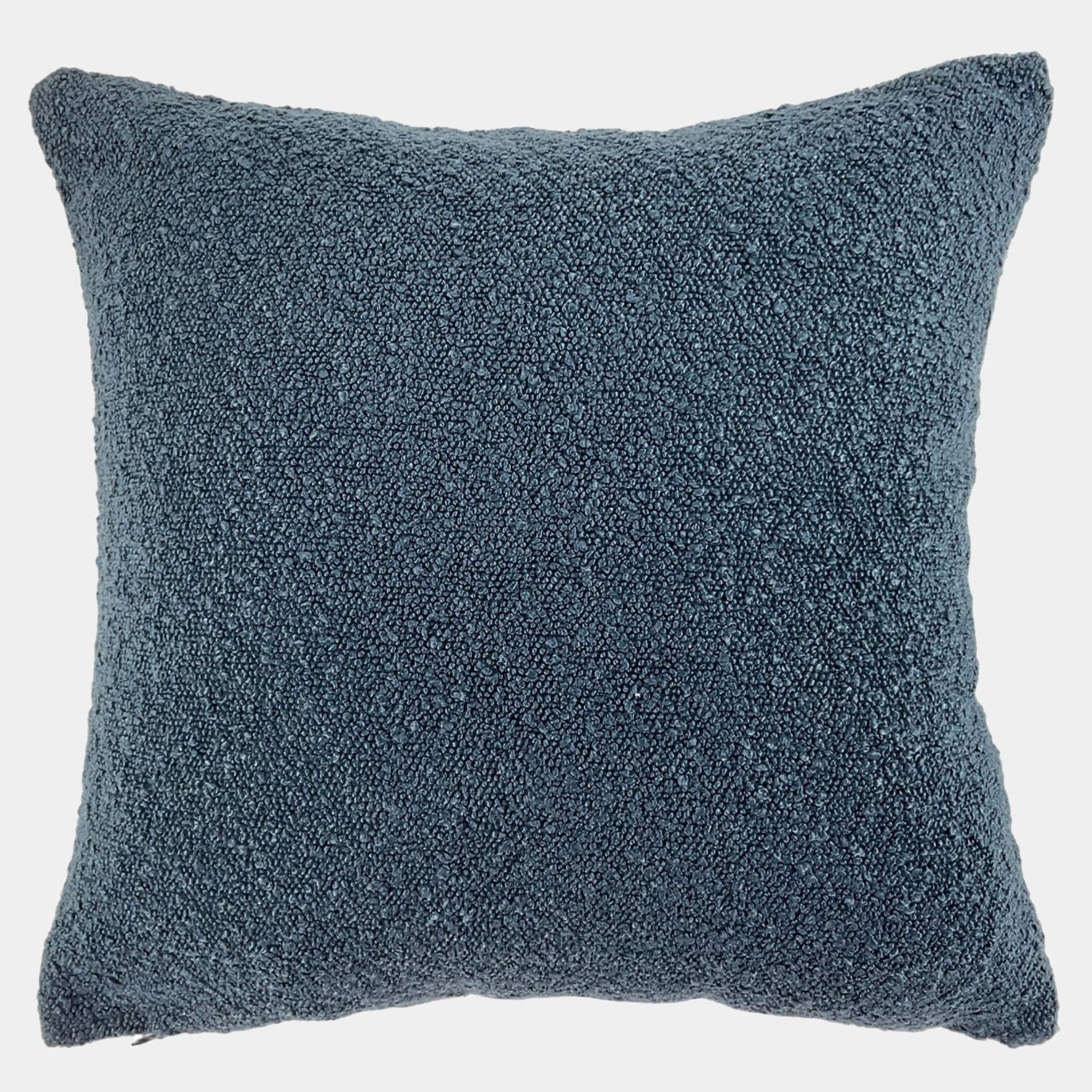 Boucle Circles - Blue & Brown Cushion 45x45cm