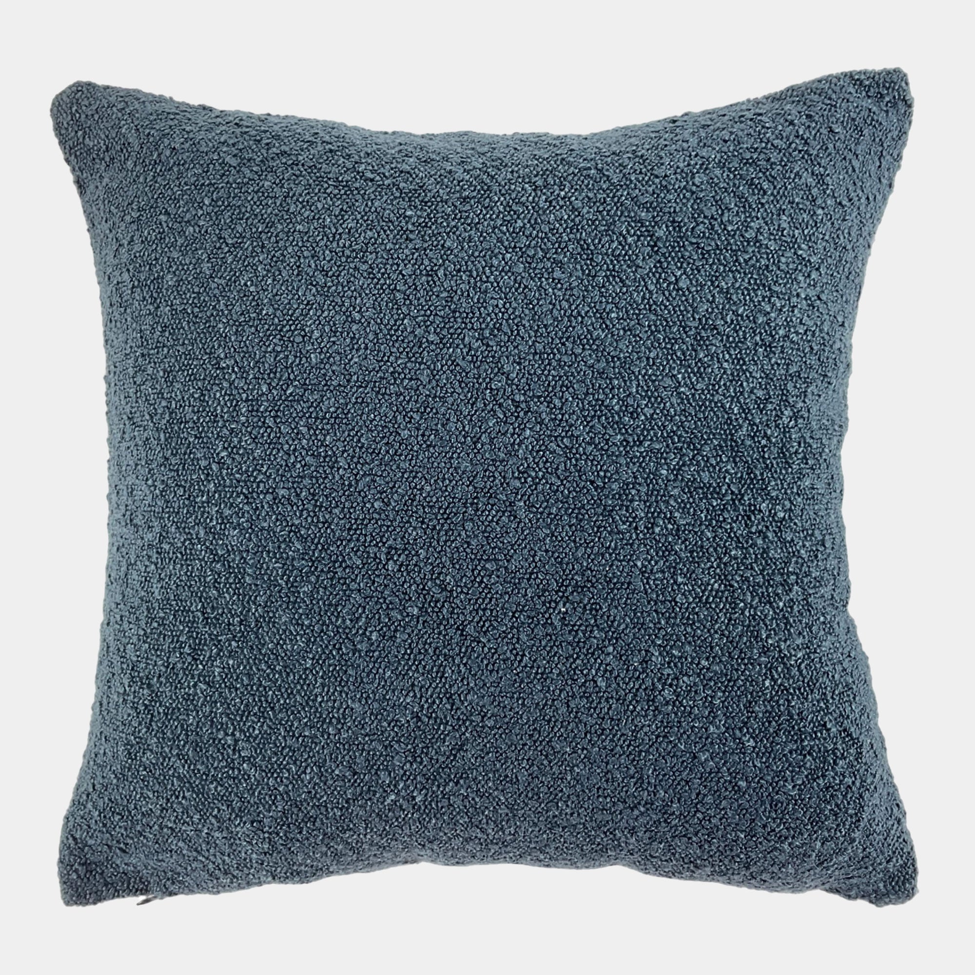 Boucle - Circles Cushion, Navy Brown, 45x45cm