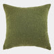 Boucle - Circles Cushion, Olive Brown, 45x45cm