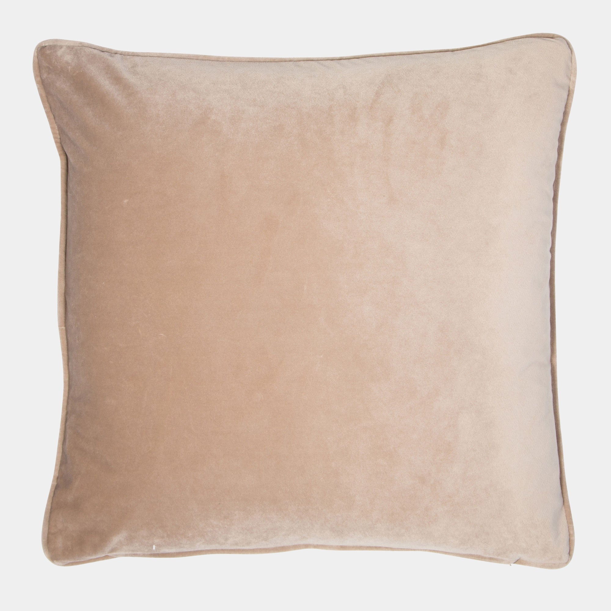 Luxe Velvet - XL Cushion, Mink, 56x56cm
