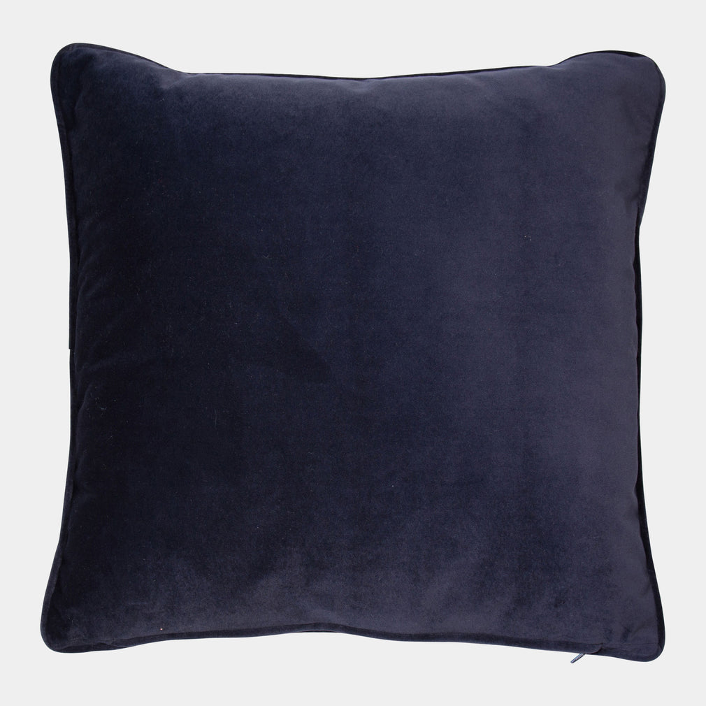 Luxe Velvet - XL Cushion, Navy, 56x56cm