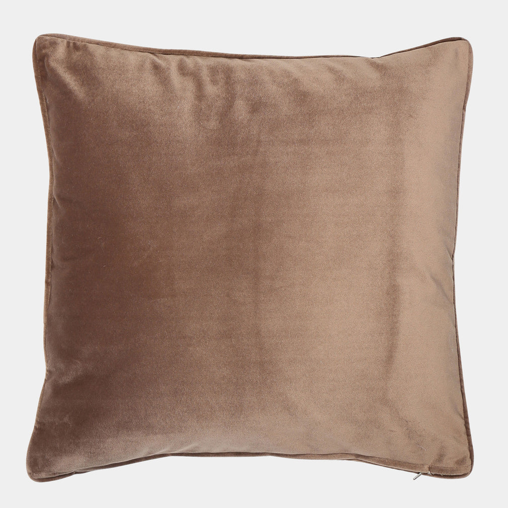 Luxe Velvet - XL Cushion, Truffle, 56x56cm