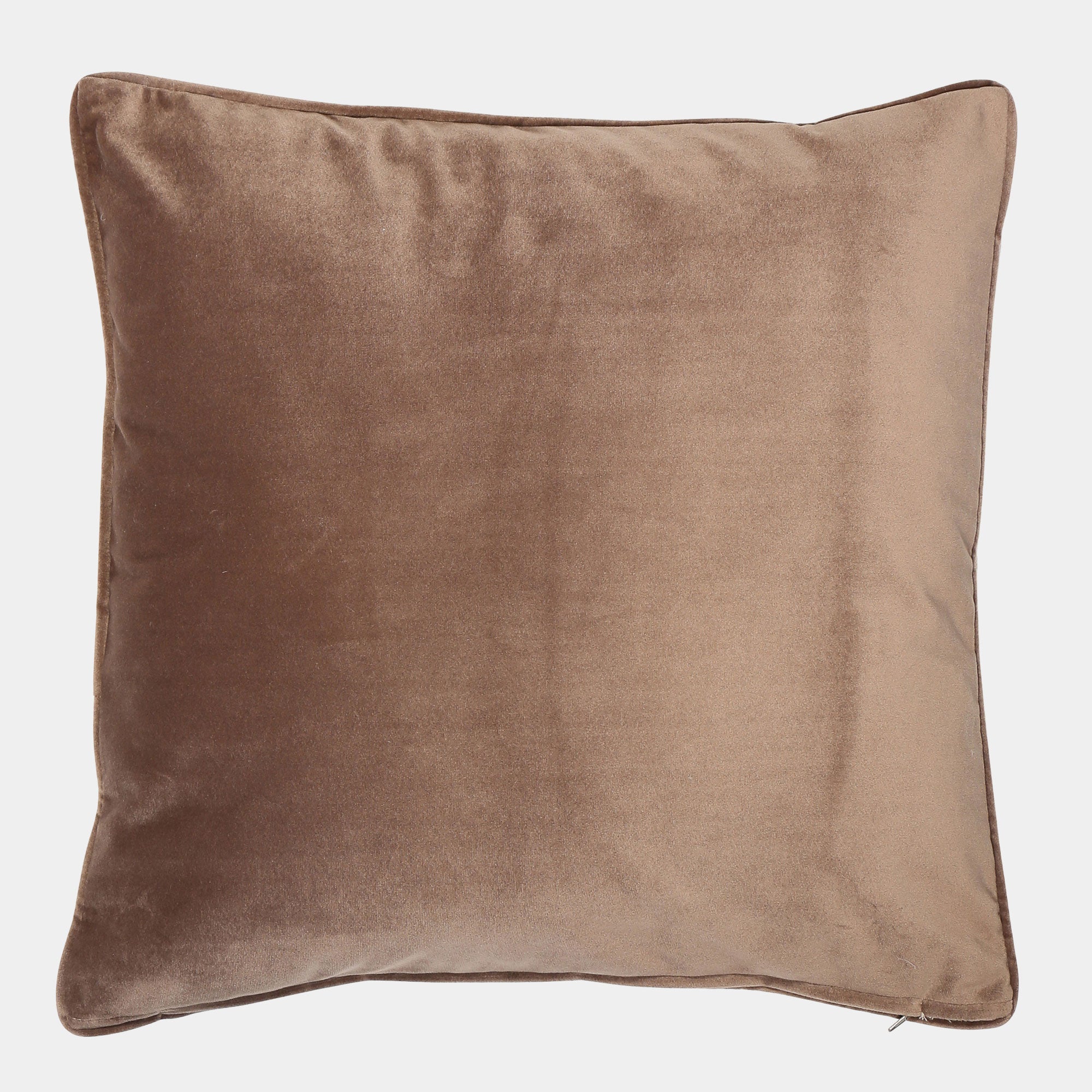 Luxe Velvet - XL Cushion, Truffle, 56x56cm