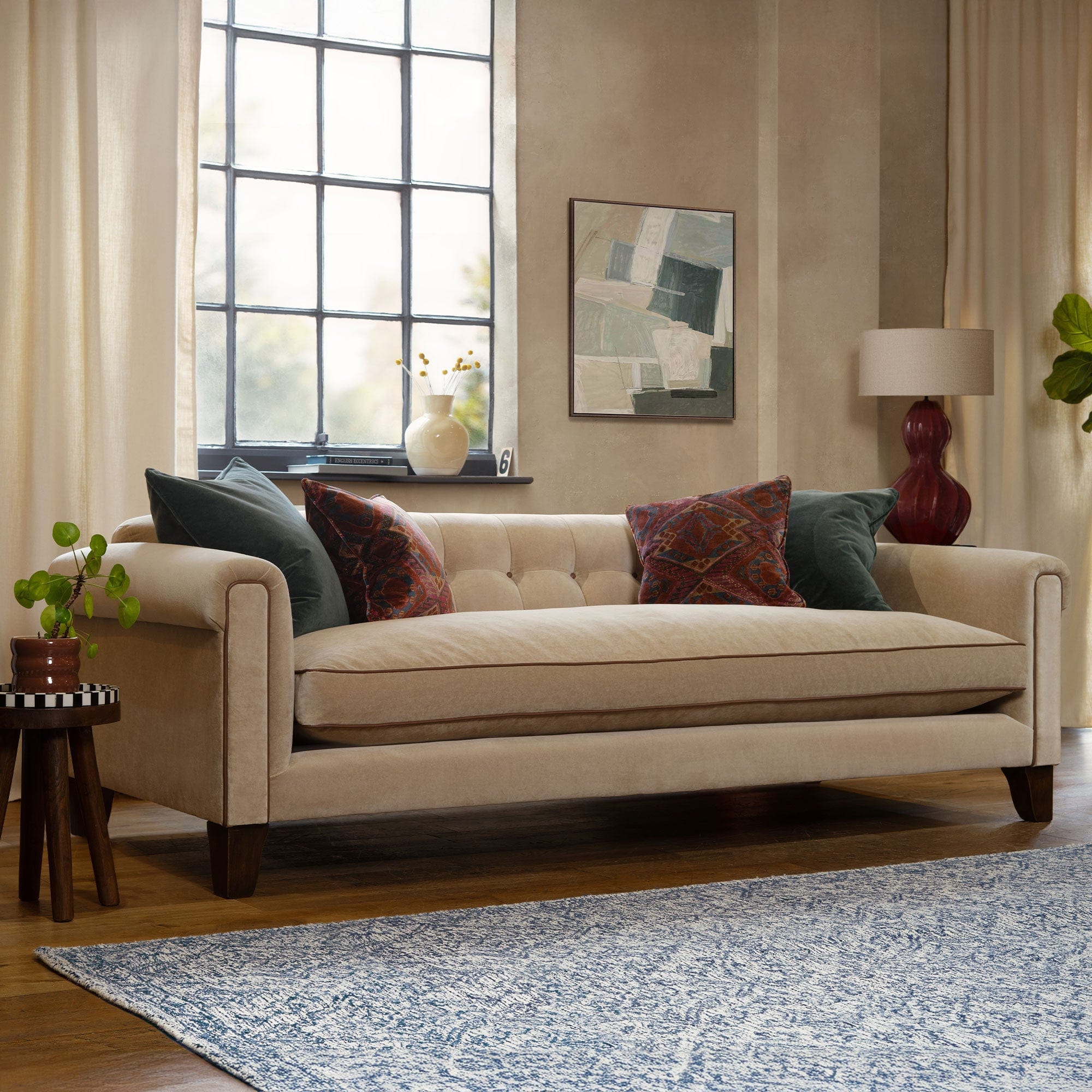 Debussy - Grand Deep Sofa In Fabric Grade B