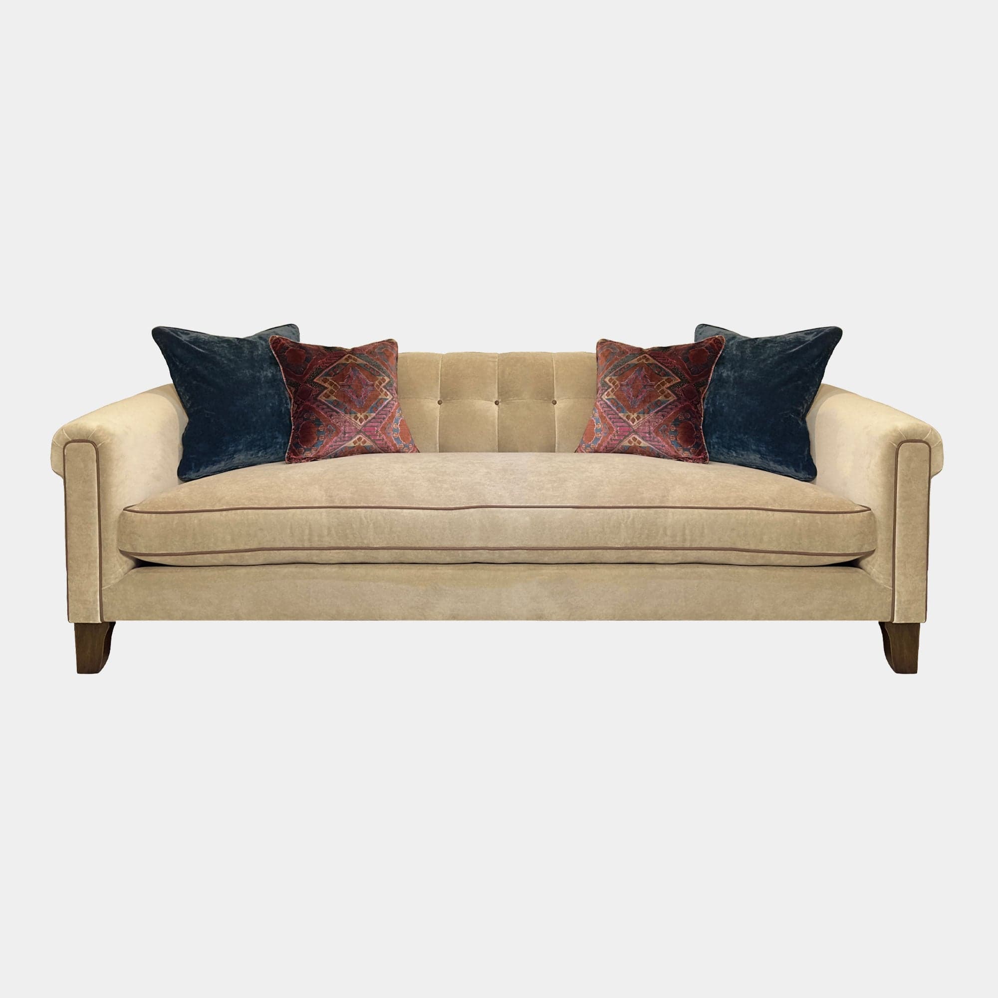 Debussy - Large Shallow Sofa In Fabric Grade B