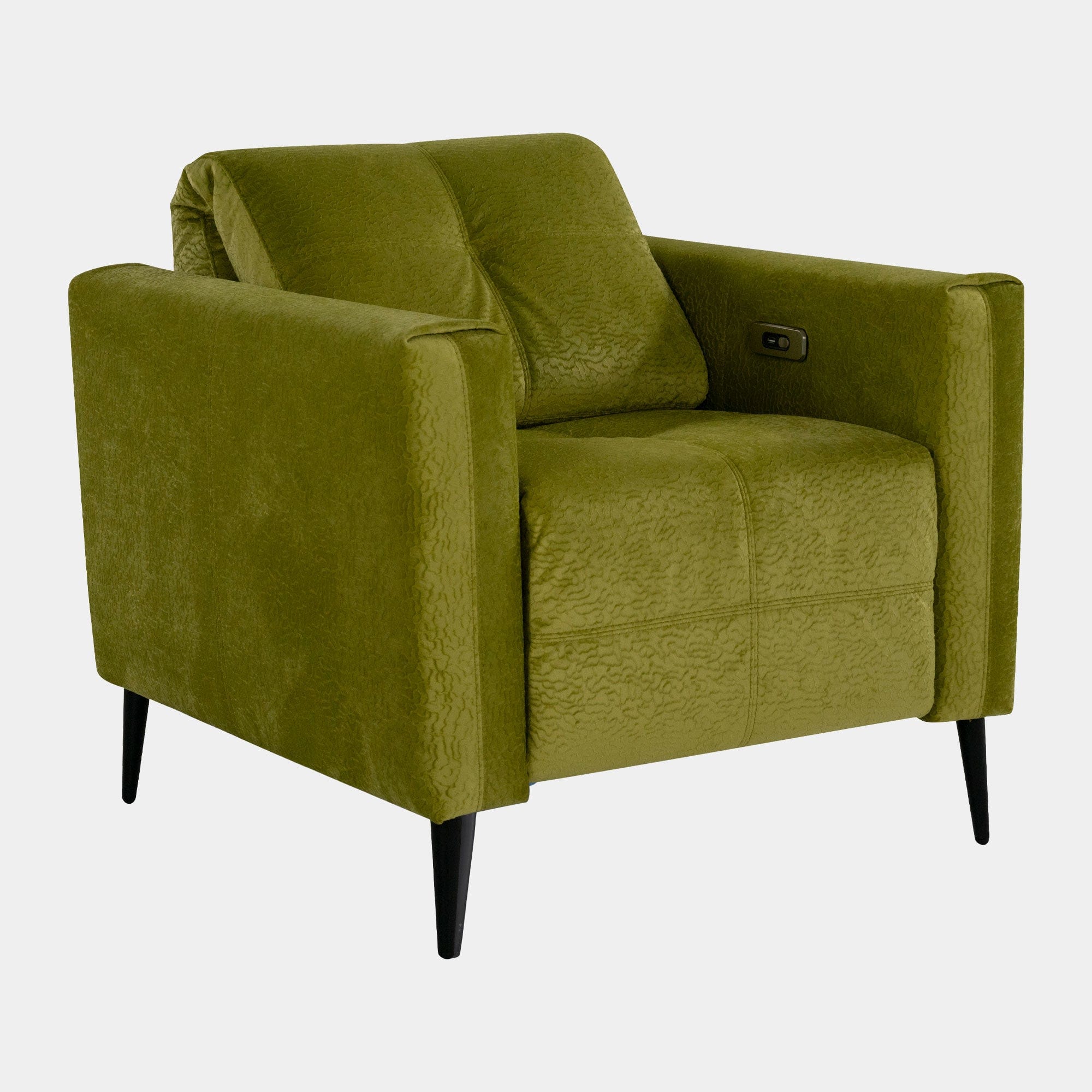 Palermo - Power Recliner Chair With Rechargable Battery In Microfibre