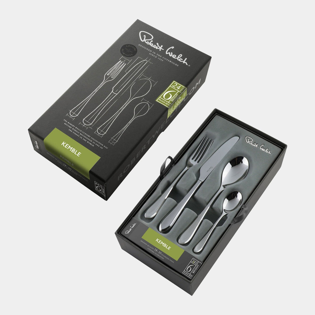 Robert Welch Kemble Texture Bright 24 Piece Set (BA)