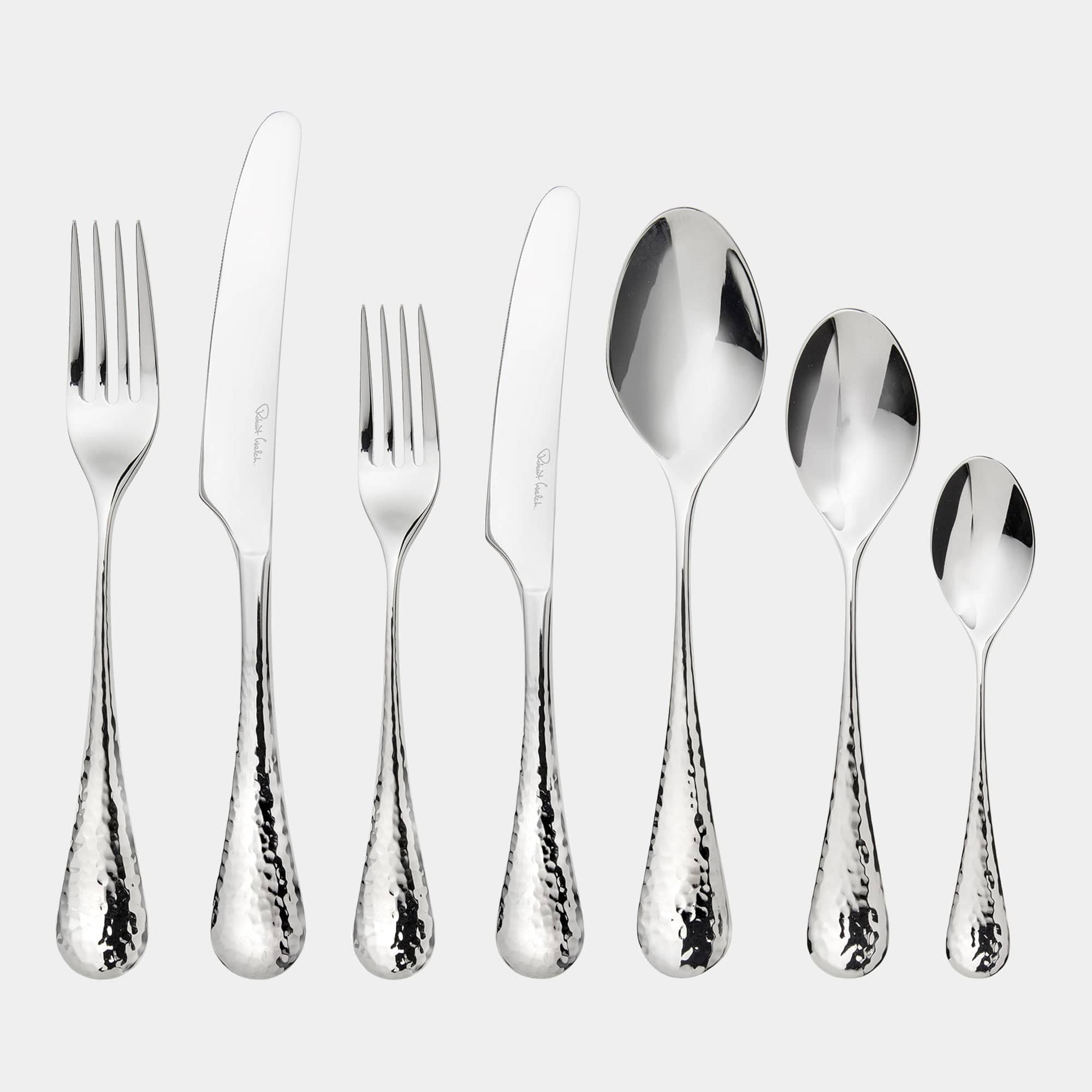 Robert Welch Honeybourne - 42 Piece Set with 6 Steak Knives