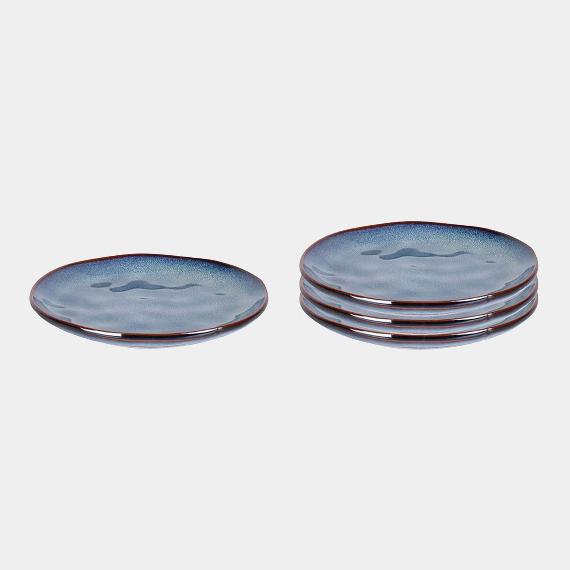 Storm - Side Plates Set, Blue