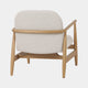Keats - Accent Chair In Fabric White