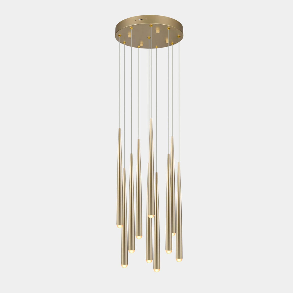 Vico 10 Pendant Gold Led(W1)