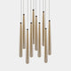 Vico 10 Pendant Gold Led(W1)