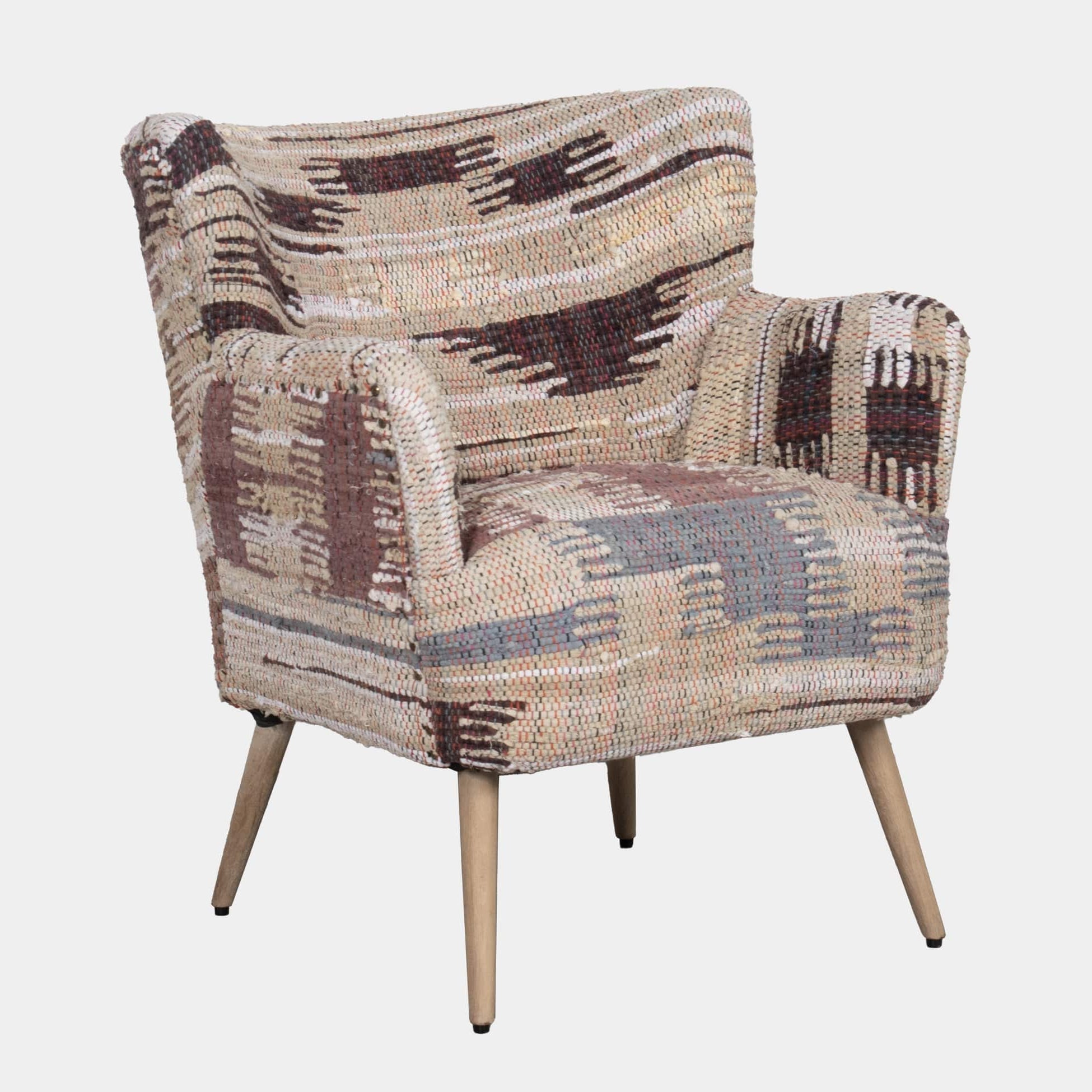 Evie - Accent Chair, Fabric