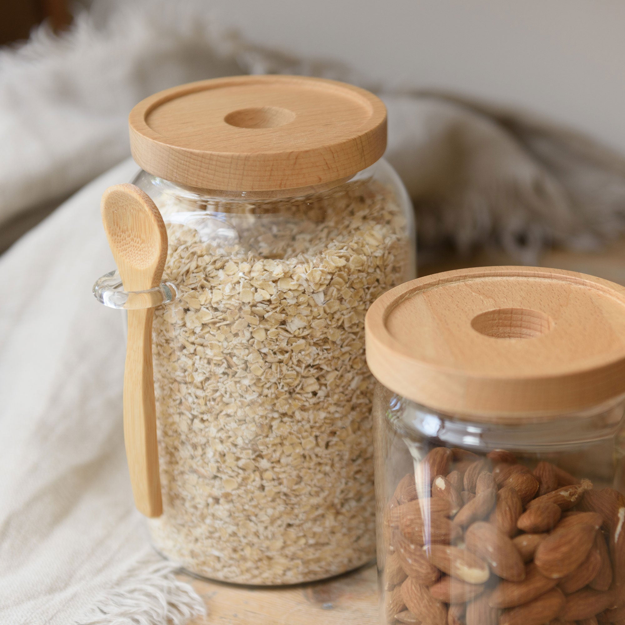 Idilica - Storage Jar with Beechwood Spoon