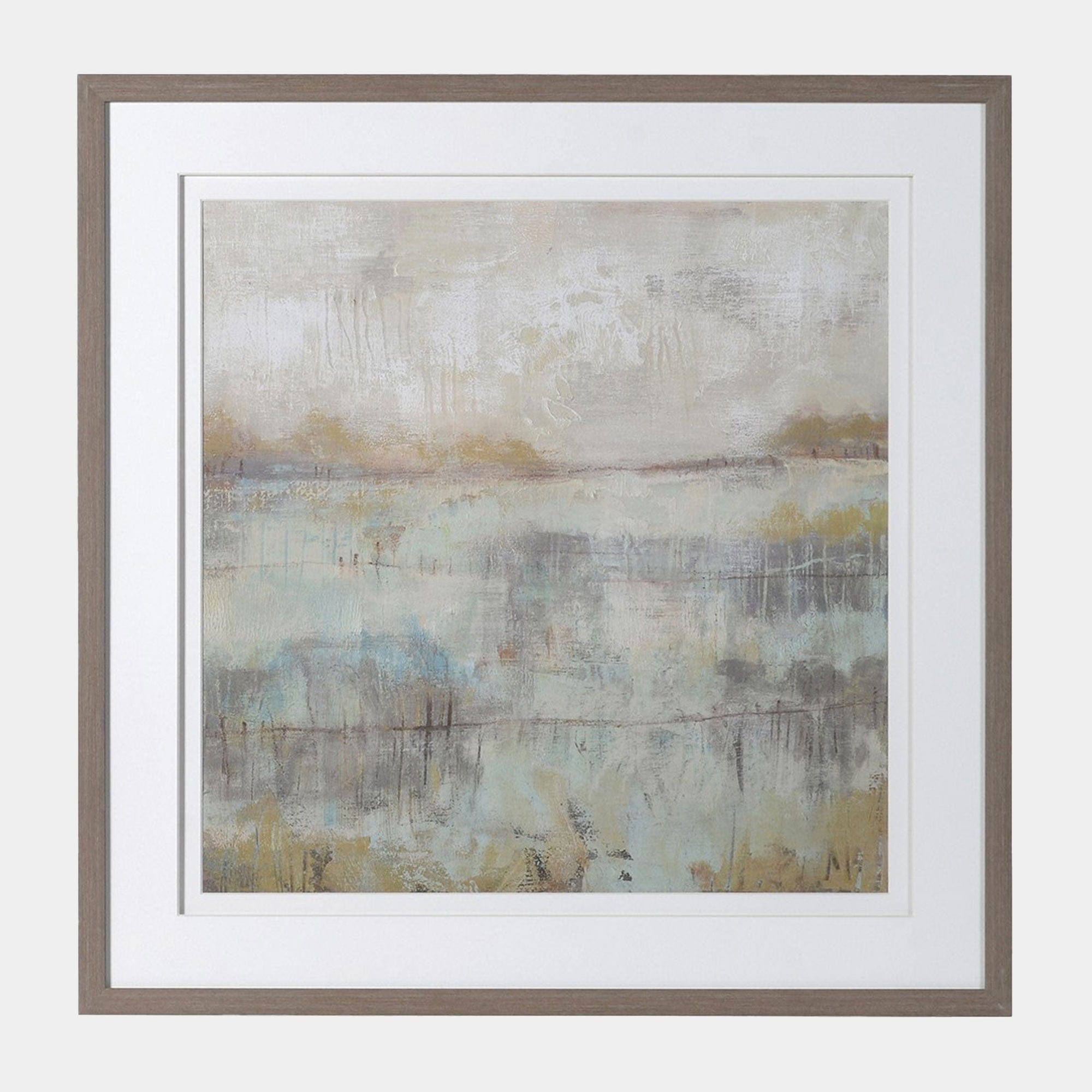 Dusk Is Falling - Abstract Framed Print