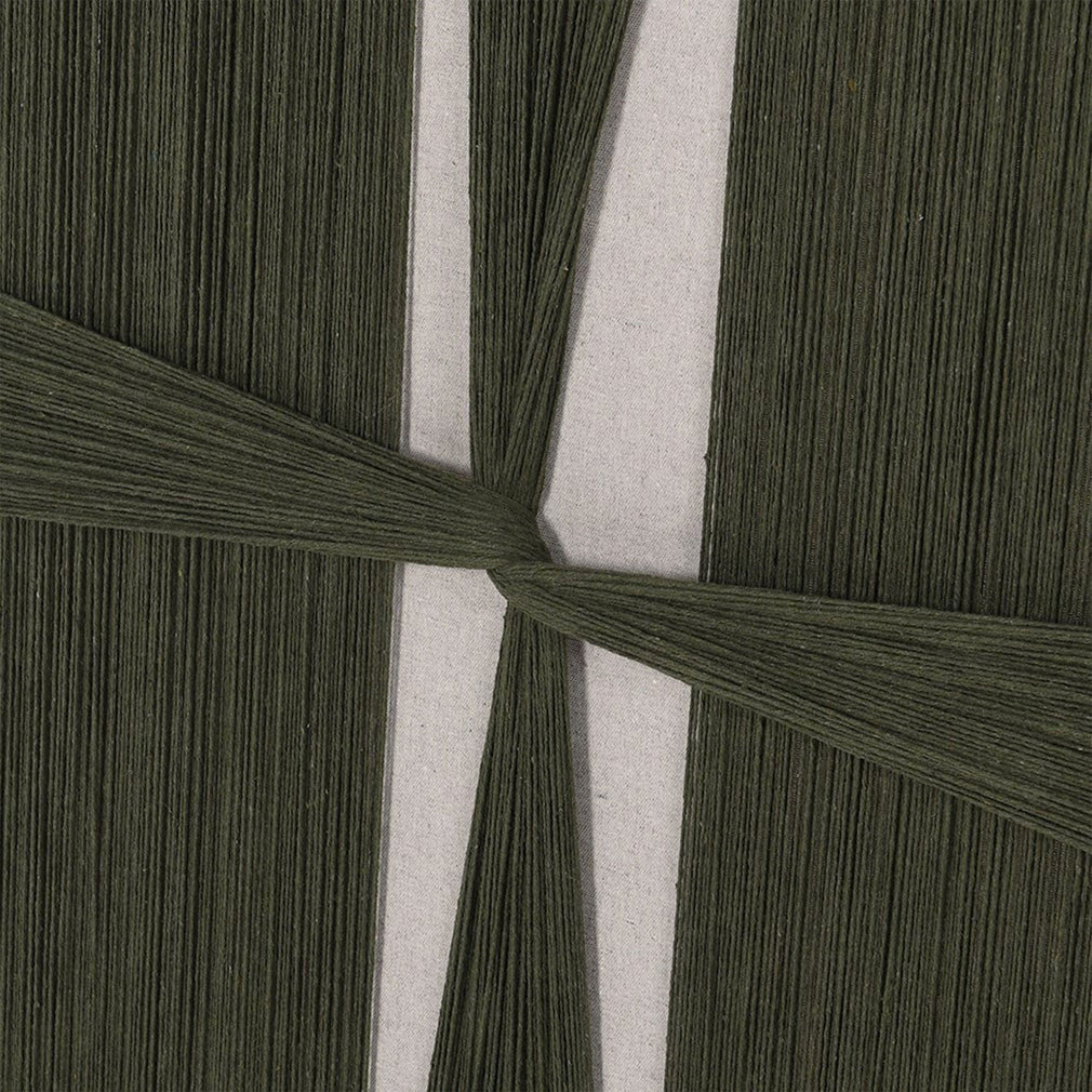 Olive Breeze - Abstract Woven Picture